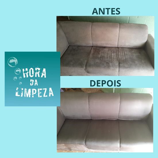 Hora da Limpeza Higienização de Sofá 4